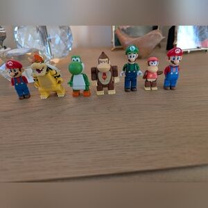 Super Mario Action Figure Set - Multicolor